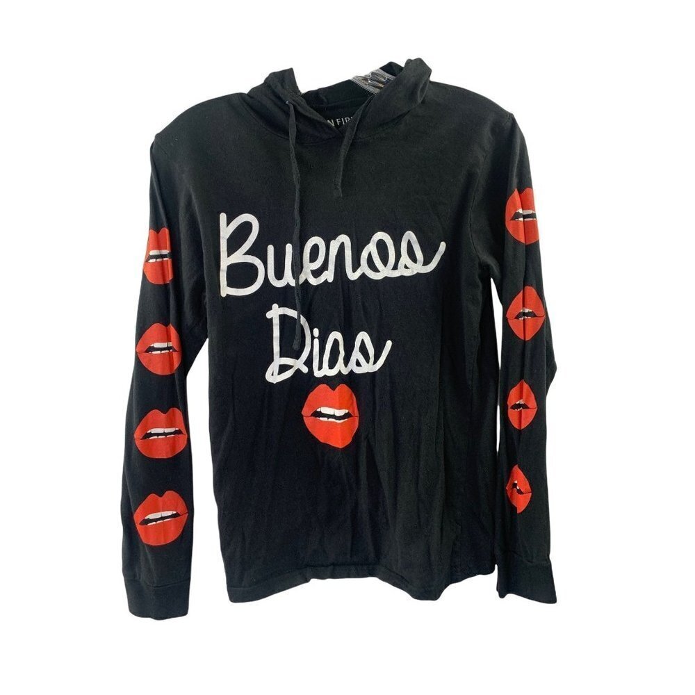 On Fire Women's Lips Long Sleeve Top